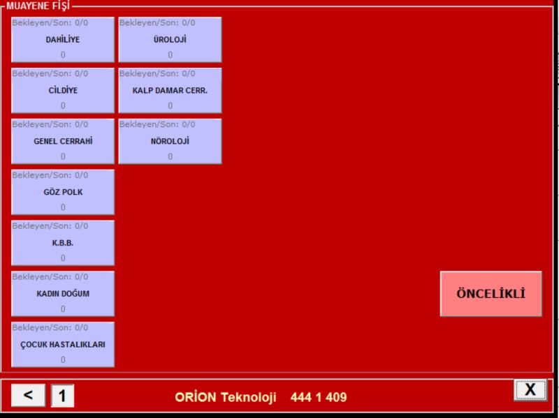 QPAD-13 Sıramatik Kumanda Terminali